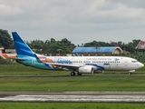 Garuda Indonesia Boeing 737-86N (PK-GFJ) at  Palembang - Sultan Mahmud Badaruddin II International, Indonesia