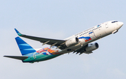 Garuda Indonesia Boeing 737-86N (PK-GFJ) at  Adisumarmo International, Indonesia