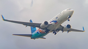 Garuda Indonesia Boeing 737-86N (PK-GFJ) at  Yogyakarta - International, Indonesia