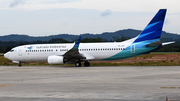 Garuda Indonesia Boeing 737-86N (PK-GFK) at  Samarinda International, Indonesia