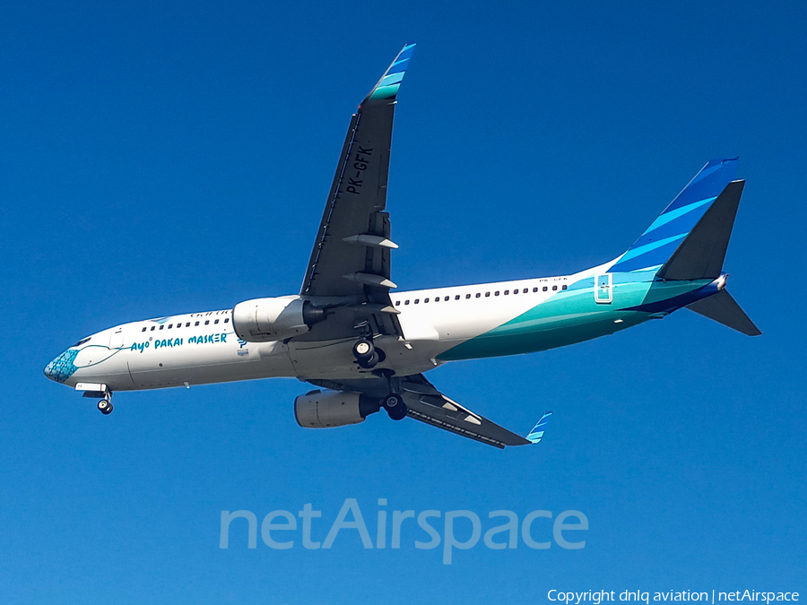 Garuda Indonesia Boeing 737-86N (PK-GFK) | Photo 458530
