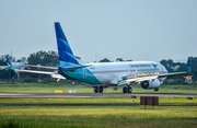 Garuda Indonesia Boeing 737-86N (PK-GFK) at  Adisumarmo International, Indonesia