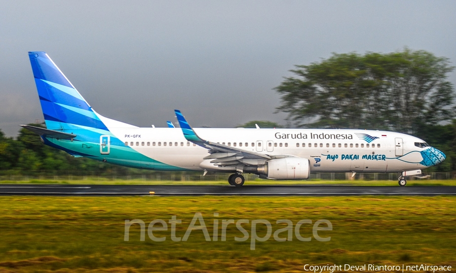 Garuda Indonesia Boeing 737-86N (PK-GFK) | Photo 411132