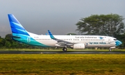 Garuda Indonesia Boeing 737-86N (PK-GFK) at  Adisumarmo International, Indonesia