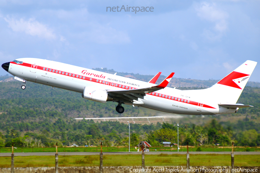 Garuda Indonesia Boeing 737-8U3 (PK-GFM) | Photo 547143
