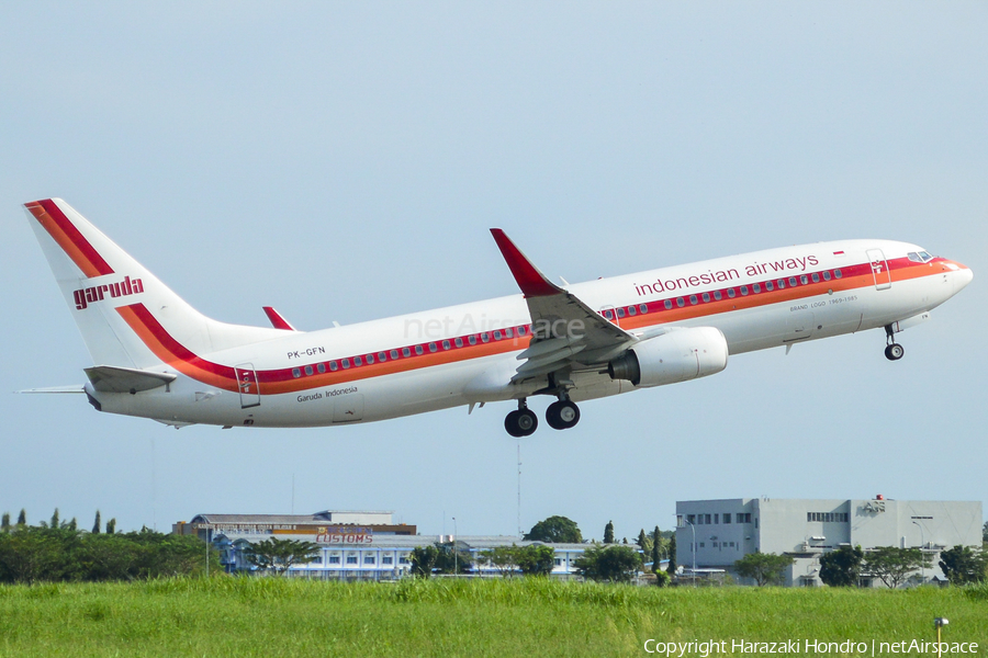 Garuda Indonesia Boeing 737-86N (PK-GFN) | Photo 418814