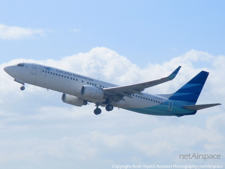 Garuda Indonesia Boeing 737-86N (PK-GFO) | Photo 434006