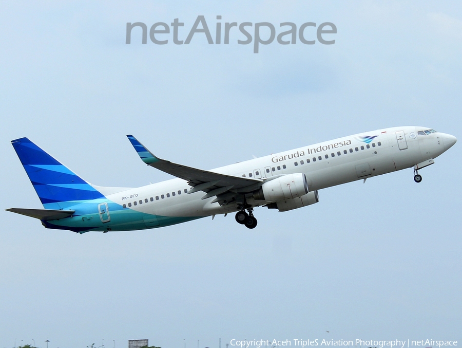 Garuda Indonesia Boeing 737-86N (PK-GFO) | Photo 261161