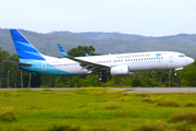 Garuda Indonesia Boeing 737-8U3 (PK-GFP) at  Banda Aceh - Sultan Iskandar Muda International, Indonesia