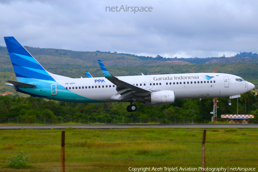 Garuda Indonesia Boeing 737-8U3 (PK-GFP) | Photo 537138