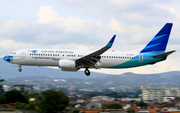 Garuda Indonesia Boeing 737-81D (PK-GFQ) at  Bandung - Husein Sastranegara International, Indonesia