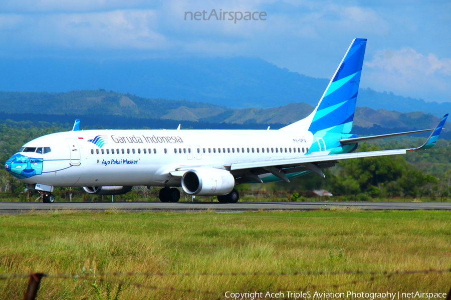 Garuda Indonesia Boeing 737-81D (PK-GFQ) | Photo 632405