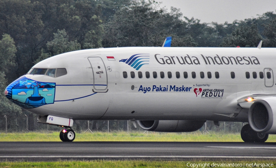 Garuda Indonesia Boeing 737-81D (PK-GFQ) | Photo 407561