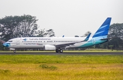 Garuda Indonesia Boeing 737-81D (PK-GFQ) at  Adisumarmo International, Indonesia