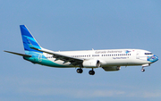 Garuda Indonesia Boeing 737-81D (PK-GFQ) at  Adisumarmo International, Indonesia