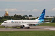 Garuda Indonesia Boeing 737-86N (PK-GFS) at  Palembang - Sultan Mahmud Badaruddin II International, Indonesia