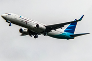 Garuda Indonesia Boeing 737-86N (PK-GFS) at  Palembang - Sultan Mahmud Badaruddin II International, Indonesia