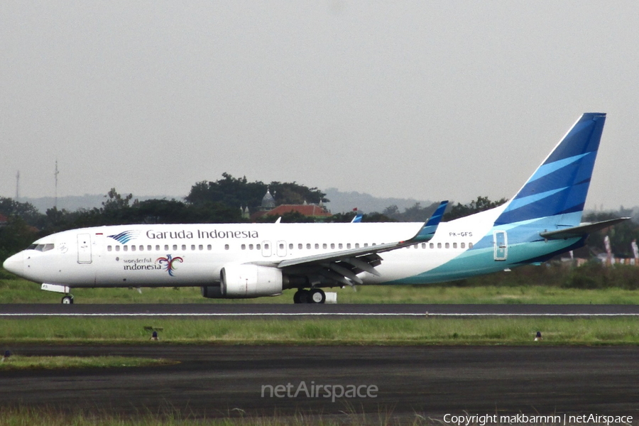Garuda Indonesia Boeing 737-86N (PK-GFS) | Photo 529608
