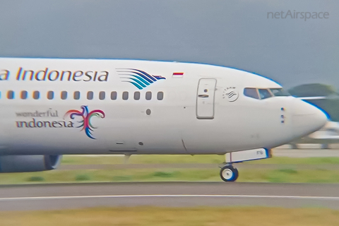 Garuda Indonesia Boeing 737-86N (PK-GFS) at  Yogyakarta - International, Indonesia