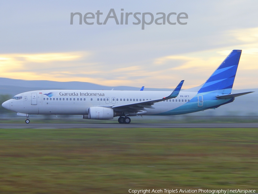 Garuda Indonesia Boeing 737-86N (PK-GFT) | Photo 346607