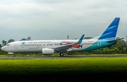 Garuda Indonesia Boeing 737-86N (PK-GFT) at  Adisumarmo International, Indonesia