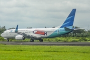 Garuda Indonesia Boeing 737-86N (PK-GFT) at  Adisumarmo International, Indonesia