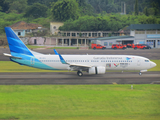 Garuda Indonesia Boeing 737-86N (PK-GFU) at  Palembang - Sultan Mahmud Badaruddin II International, Indonesia