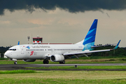 Garuda Indonesia Boeing 737-86N (PK-GFU) at  Adisumarmo International, Indonesia