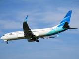 Garuda Indonesia Boeing 737-8U3 (PK-GFV) at  Banda Aceh - Sultan Iskandar Muda International, Indonesia