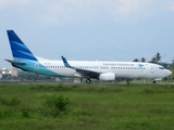 Garuda Indonesia Boeing 737-8U3 (PK-GFV) at  Banda Aceh - Sultan Iskandar Muda International, Indonesia