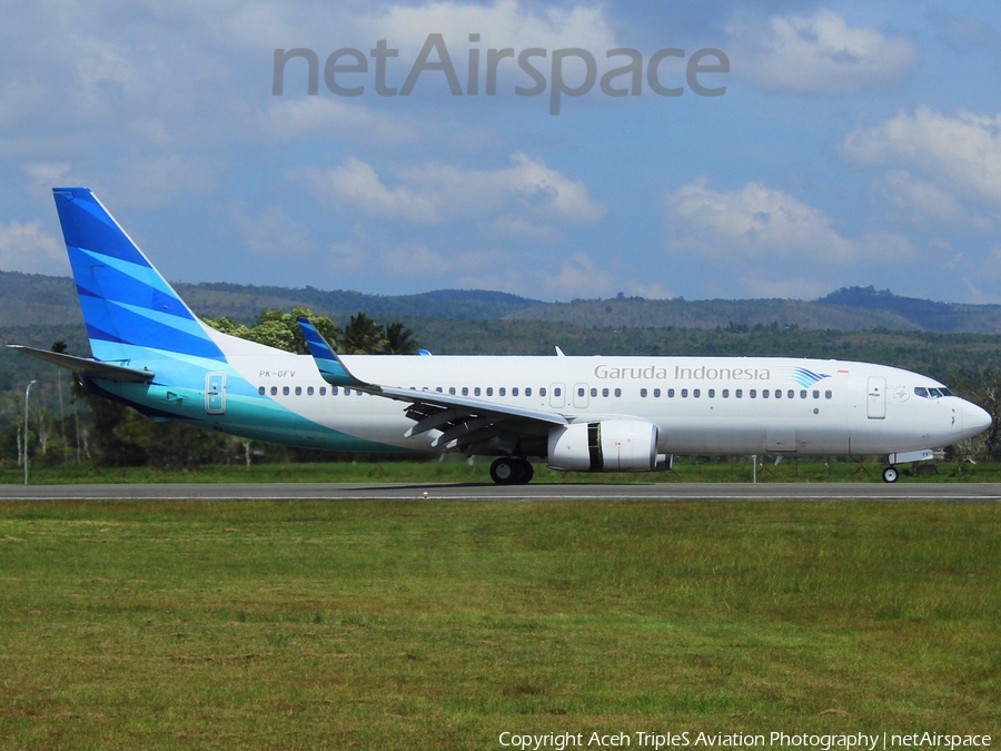 Garuda Indonesia Boeing 737-8U3 (PK-GFV) | Photo 300784