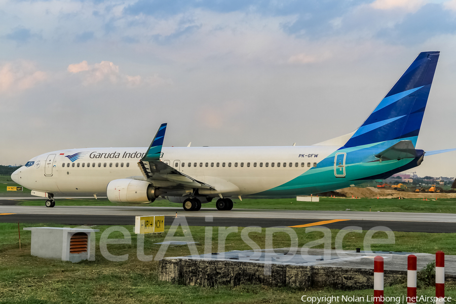 Garuda Indonesia Boeing 737-8U3 (PK-GFW) | Photo 378408