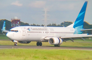 Garuda Indonesia Boeing 737-8U3 (PK-GFW) at  Yogyakarta - International, Indonesia