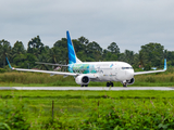 Garuda Indonesia Boeing 737-8U3 (PK-GFX) at  Pontianak - Supadio International, Indonesia