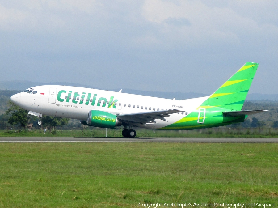 Citilink Garuda Indonesia Boeing 737-5U3 (PK-GGC) | Photo 208063