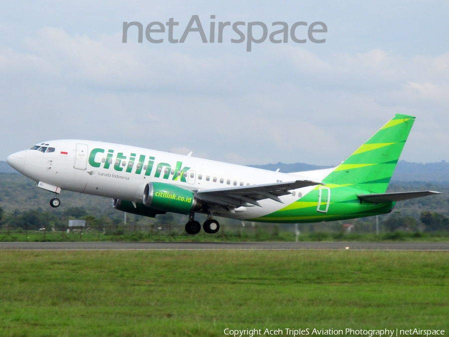 Citilink Garuda Indonesia Boeing 737-5U3 (PK-GGC) | Photo 210476