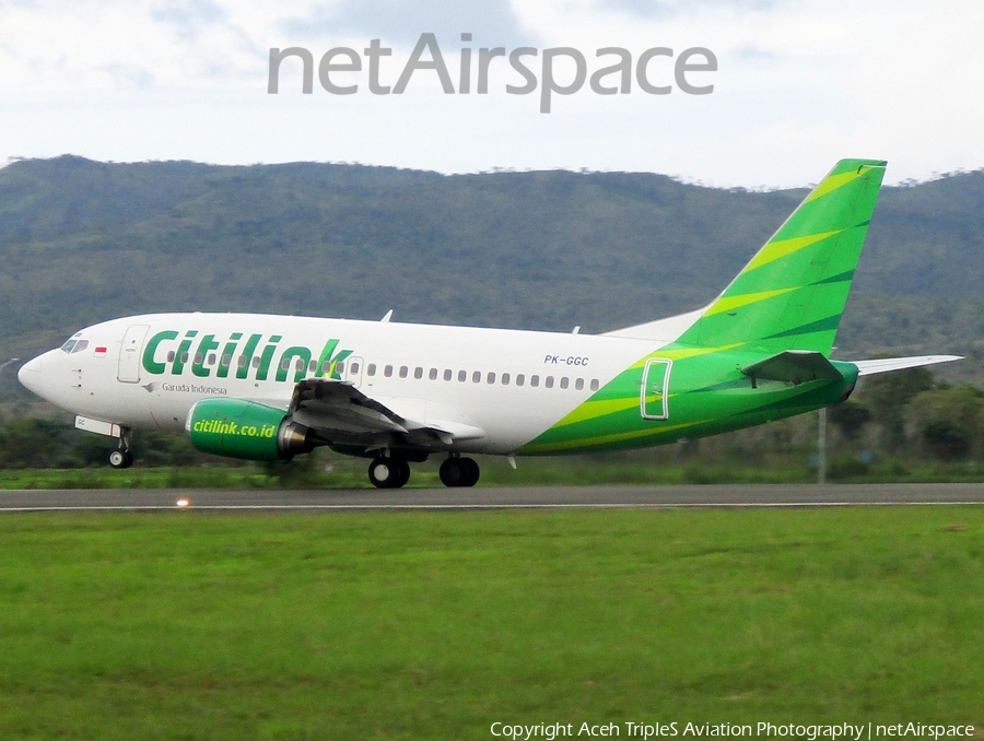 Citilink Garuda Indonesia Boeing 737-5U3 (PK-GGC) | Photo 216443