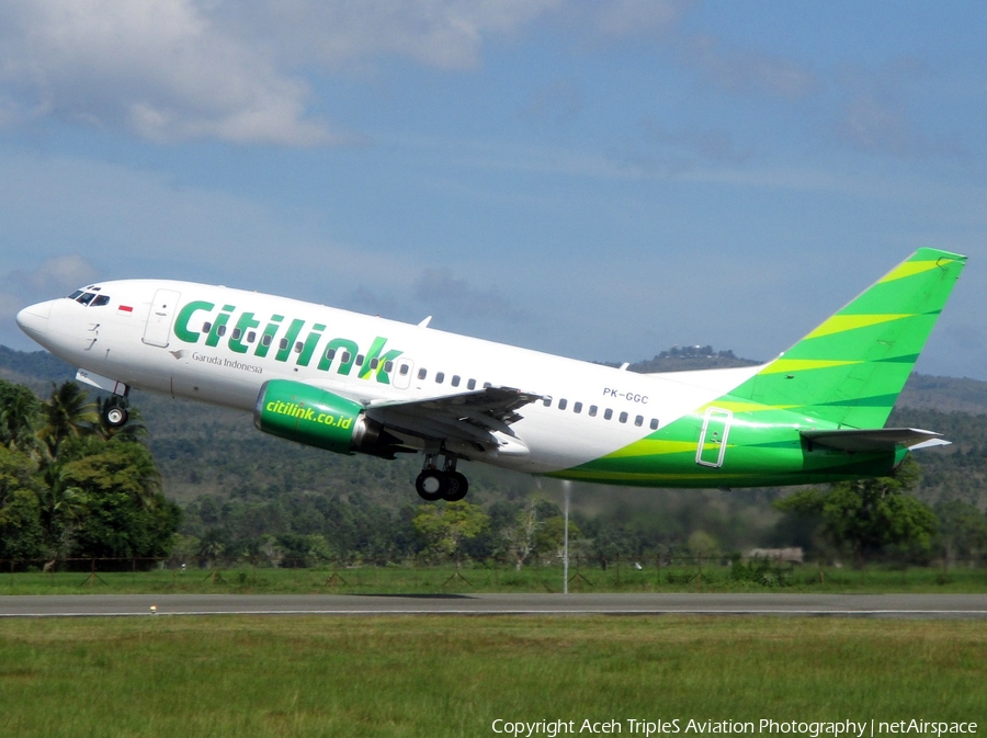 Citilink Garuda Indonesia Boeing 737-5U3 (PK-GGC) | Photo 216795