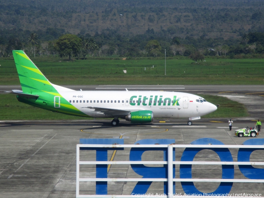 Citilink Garuda Indonesia Boeing 737-5U3 (PK-GGC) | Photo 218851