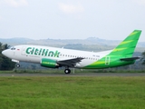 Citilink Garuda Indonesia Boeing 737-5U3 (PK-GGE) at  Banda Aceh - Sultan Iskandar Muda International, Indonesia