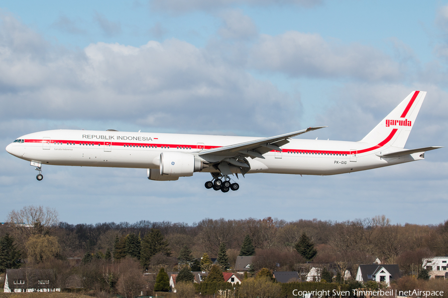Indonesian Government (Garuda Indonesia) Boeing 777-3U3(ER) (PK-GIG) | Photo 437711