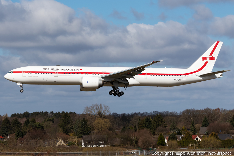 Indonesian Government (Garuda Indonesia) Boeing 777-3U3(ER) (PK-GIG) | Photo 437784