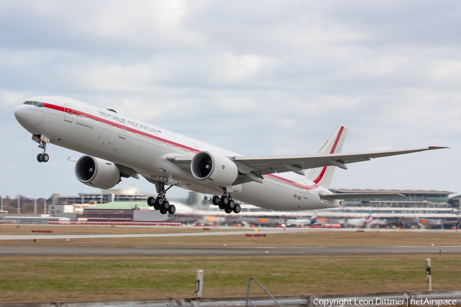 Indonesian Government (Garuda Indonesia) Boeing 777-3U3(ER) (PK-GIG) | Photo 454283