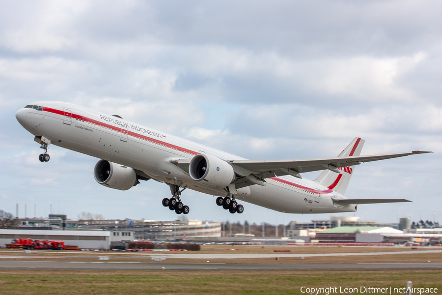 Indonesian Government (Garuda Indonesia) Boeing 777-3U3(ER) (PK-GIG) | Photo 454284