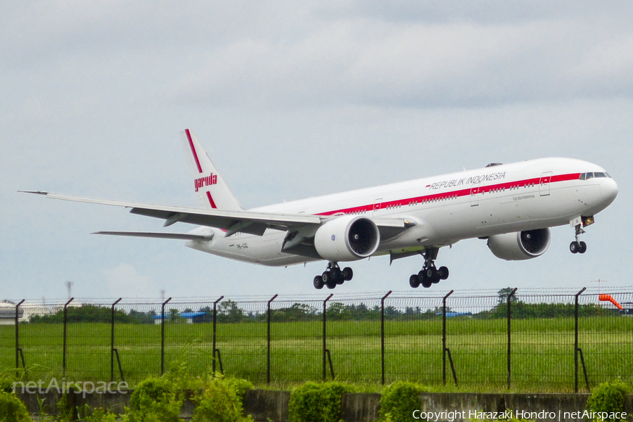 Indonesian Government (Garuda Indonesia) Boeing 777-3U3(ER) (PK-GIG) | Photo 481744