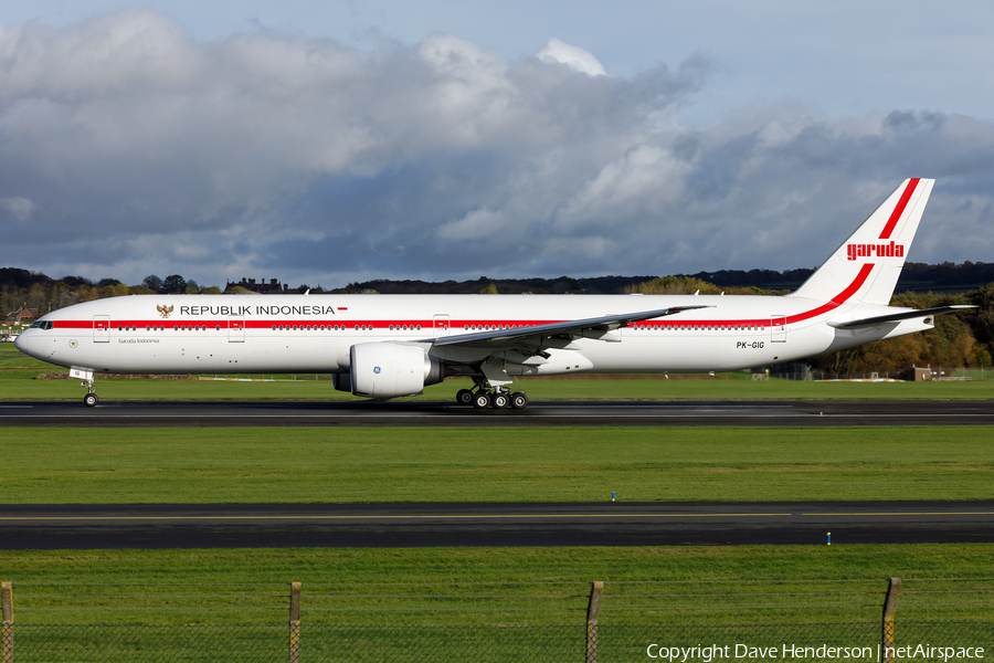 Indonesian Government (Garuda Indonesia) Boeing 777-3U3(ER) (PK-GIG) | Photo 479320
