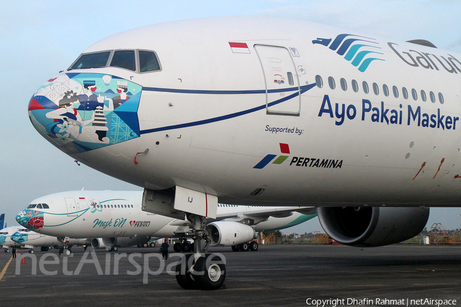 Garuda Indonesia Boeing 777-3U3(ER) (PK-GIJ) | Photo 414834