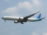 Garuda Indonesia Boeing 777-3U3(ER) (PK-GIJ) at  Palembang - Sultan Mahmud Badaruddin II International, Indonesia