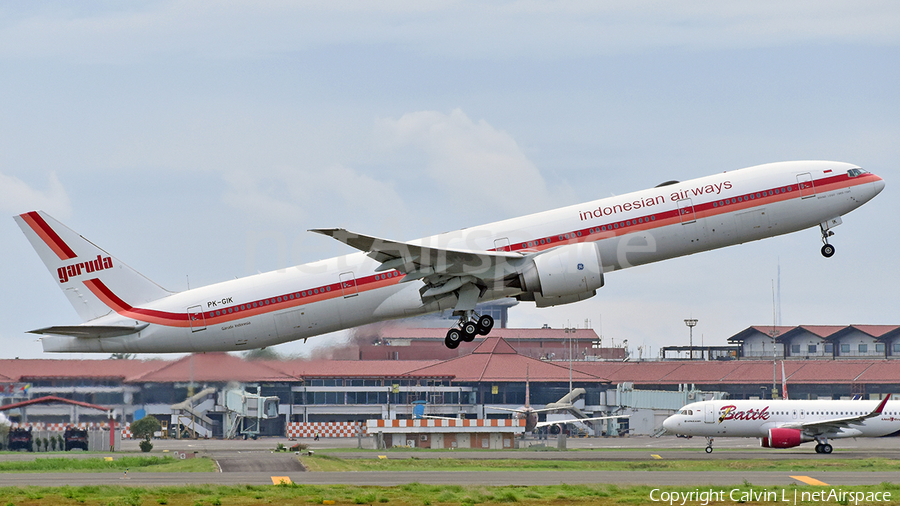 Garuda Indonesia Boeing 777-3U3(ER) (PK-GIK) | Photo 470485