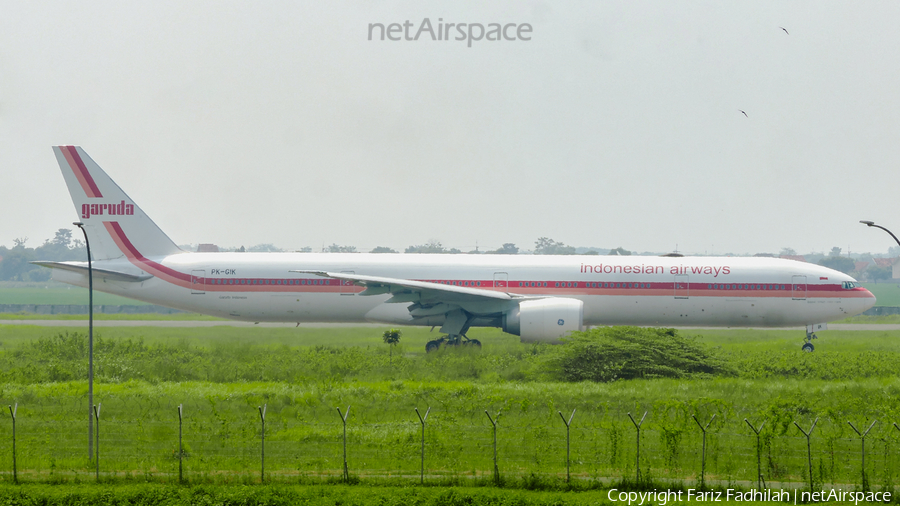 Garuda Indonesia Boeing 777-3U3(ER) (PK-GIK) | Photo 568708